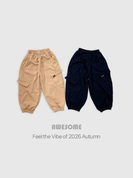 Little Foxx – Zigzag Cargo Jogger Pants
