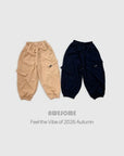 Little Foxx – Zigzag Cargo Jogger Pants