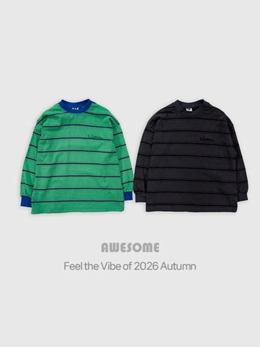 Little Foxx – Random Pigment Striped Sweatshirt