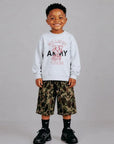 Little Foxx – Leaf Camo Fatigue Pants (13~19)