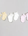 Little Foxx – Ruffle Sneakers Socks (Set of 3)