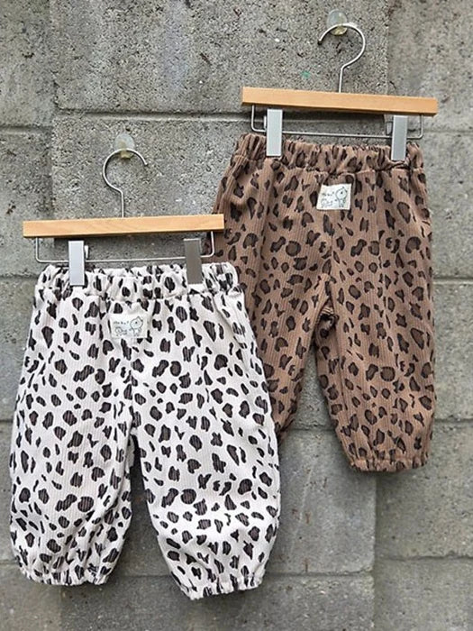 Little Foxx – Leopard Banded Pants