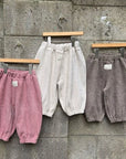 Little Foxx – Wide Ribbed Banded Pants