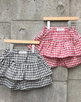 Little Foxx – Check Skirt Pants