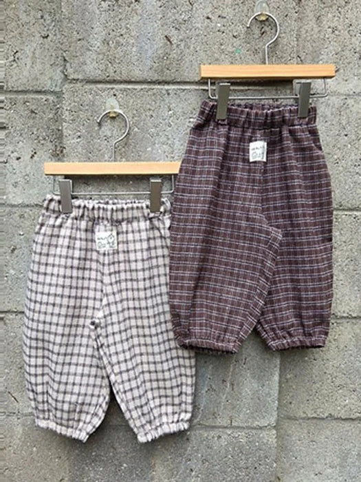 Little Foxx – Square Check Pants