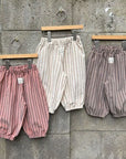 Little Foxx – Striped Banded Pants
