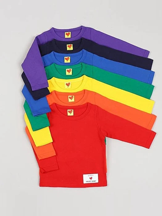 Little Foxx – Rainbow Color Long Sleeve Tee (S~2XL)