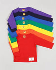 Little Foxx – Rainbow Color Long Sleeve Tee (3XL~4XL)