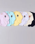 Little Foxx – Teddy Bear Embroidered Romper