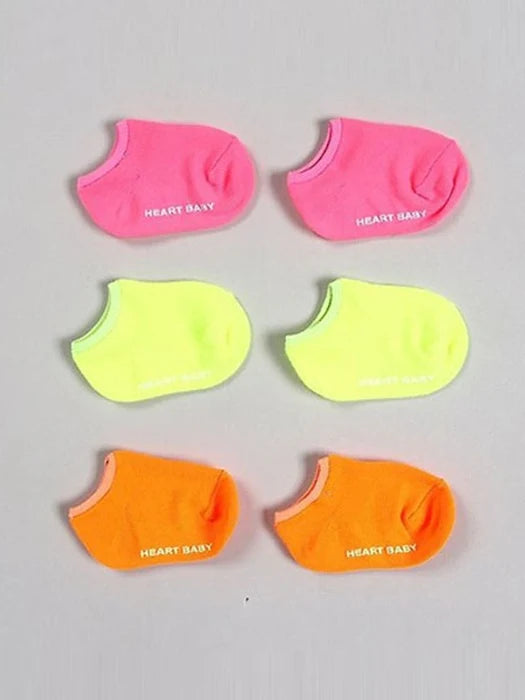 Little Foxx – Neon Footies (Set of 3)