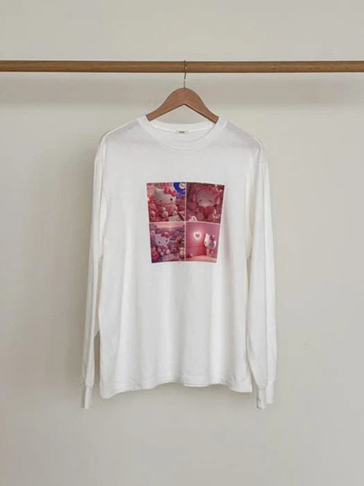 Little Foxx – Hello Sweet Cat Tee – Mom