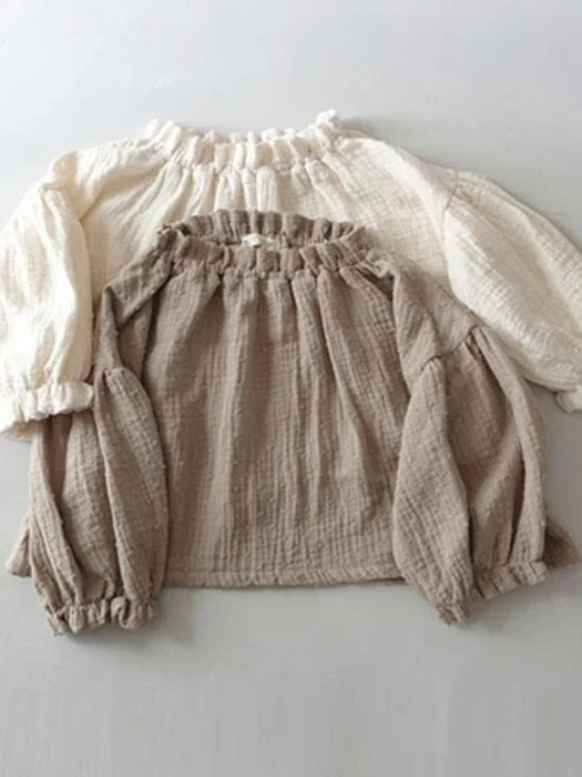 Little Foxx – Cozy Frill Banding Blouse