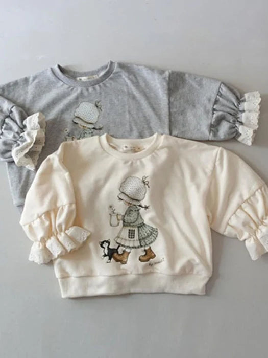 Little Foxx – Lora Shirring Sweatshirt