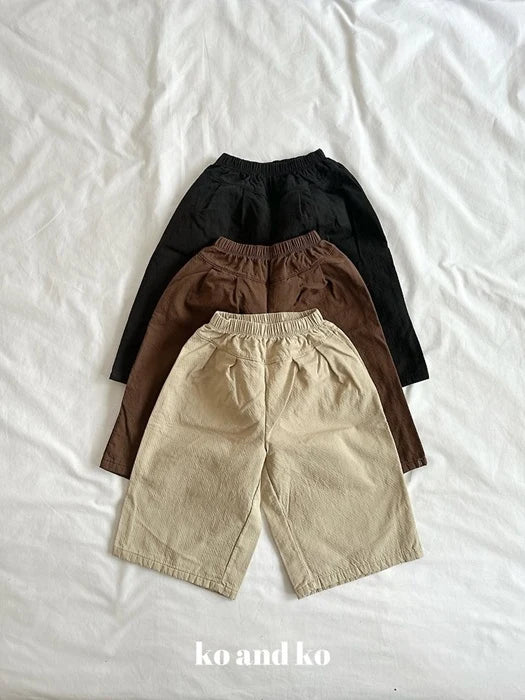 Little Foxx – Pintuck Wide Pants