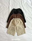 Little Foxx – Pintuck Wide Pants