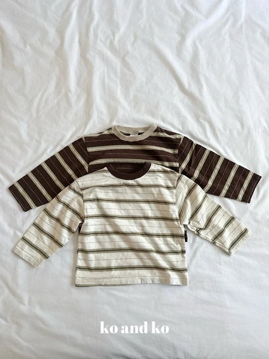 Little Foxx – Autumn Stripe Tee