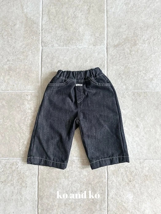 Little Foxx – Non Faded Denim Pants