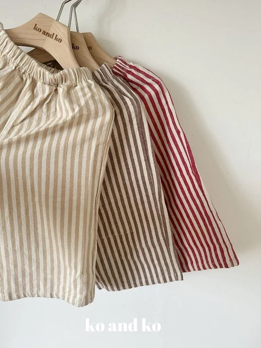 Little Foxx – Stripe Wide Pants