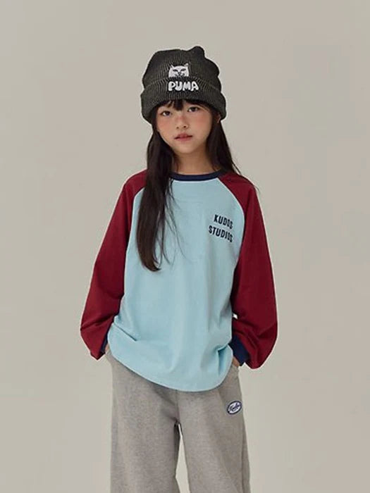 Little Foxx – Raglan Color Block Long Sleeve Tee