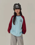 Little Foxx – Raglan Color Block Long Sleeve Tee