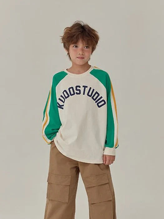 Little Foxx – Varsity Raglan Long Sleeve Tee