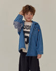 Little Foxx – Paisley Washed Denim Jacket