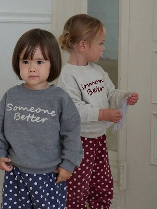 Little Foxx – Lettering Sweatshirt