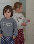 Little Foxx – Lettering Sweatshirt