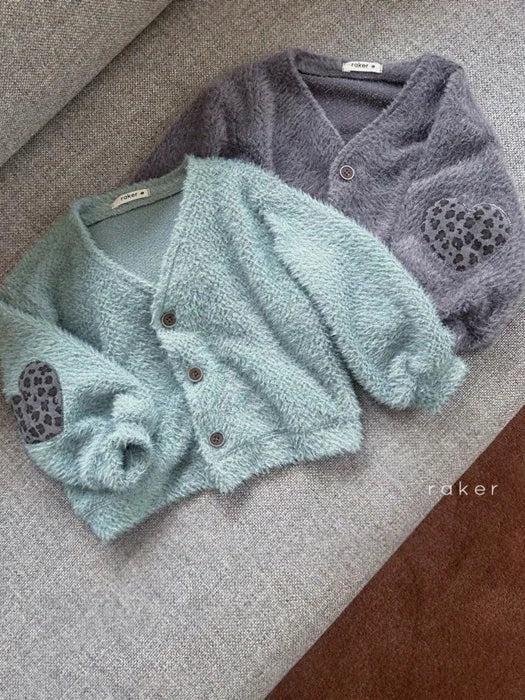 Little Foxx – Leopard Heart Cardigan