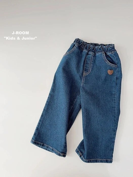 Little Foxx – Stretch Label Wide Denim Pants