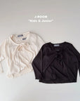 Little Foxx – Eyelet Cardigan Set