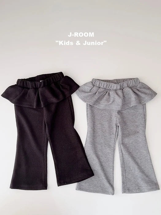 Little Foxx – Cats Frill Stretch Bootcut Pants