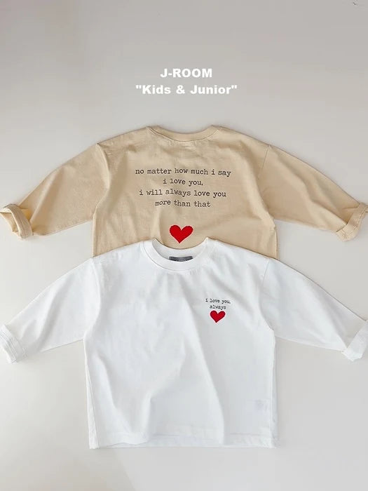 Little Foxx – More Love Front and Back Printed Tee