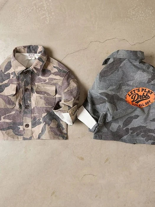 Little Foxx – Camo Shirt Jacket