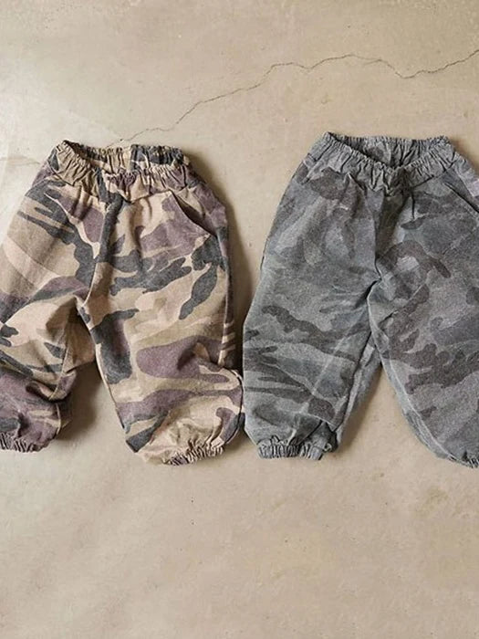 Little Foxx – Camo Jogger Pants