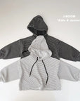 Little Foxx – Millet Striped Hoodie