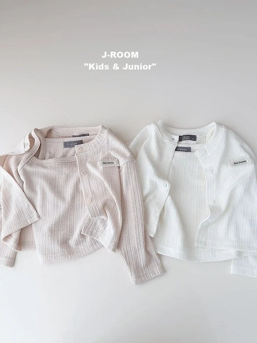Little Foxx – Lace Label Cardigan Set