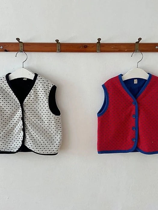 Little Foxx – Polka Dot Vest