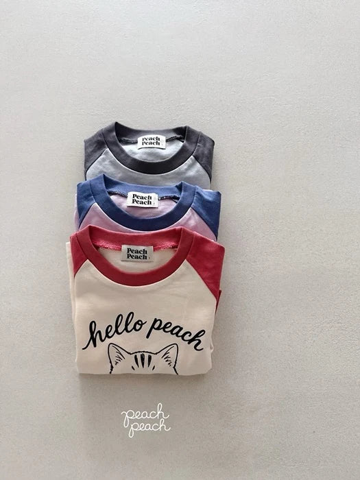Little Foxx – Hello Peach Tee