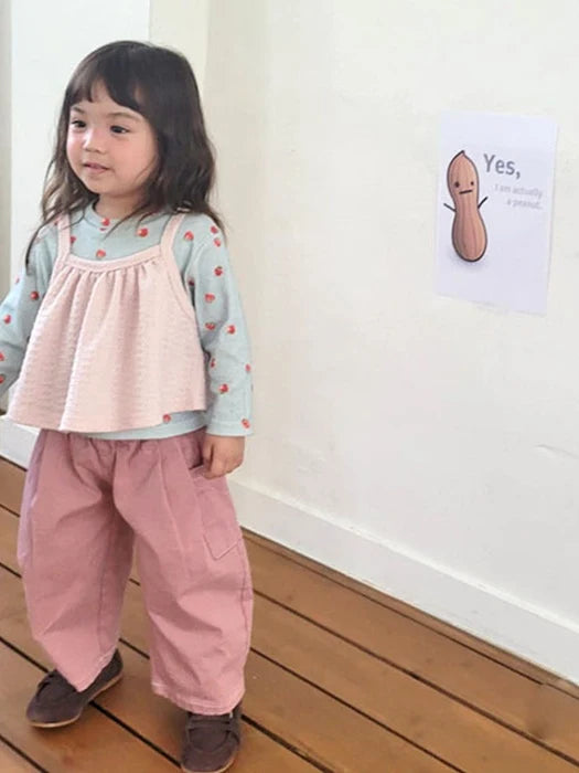 Little Foxx – Pleated Cotton Pants