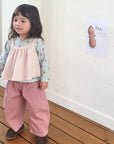 Little Foxx – Pleated Cotton Pants