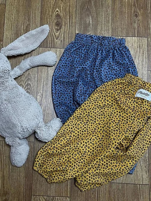 Little Foxx – Leopard Jogger Pants