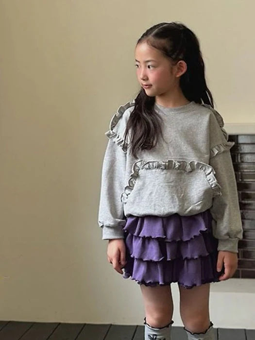 Little Foxx – Ruffle Pocket Sweatshirt