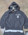 Little Foxx – US Hooded Tee-Charcoal
