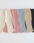 Little Foxx – Zoe Velour Flare Pants