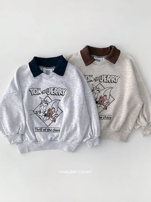 Little Foxx – Collar T and J Sweatshirt