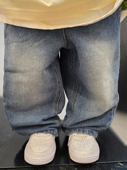 Little Foxx – Washed Denim Pants