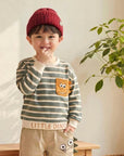 Little Foxx – Little Dino Striped Tee