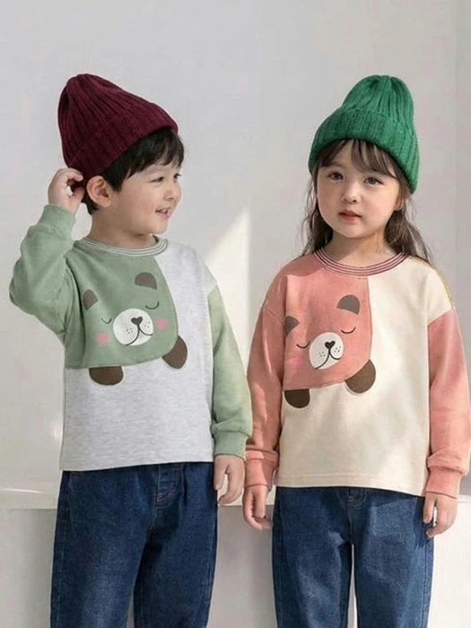Little Foxx – Colorblock Bear Tee