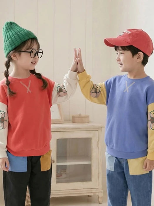 Little Foxx – Glasses Tiger Colorblock Tee